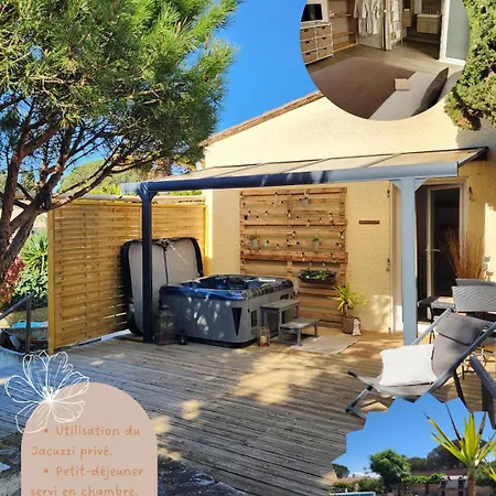 Lemasblanc, Detente Au Calme A 10min De Carcassonne, Terrasse, Jacuzzi Et Piscine Prive, Petit-dejeuner Malves-en-Minervois
