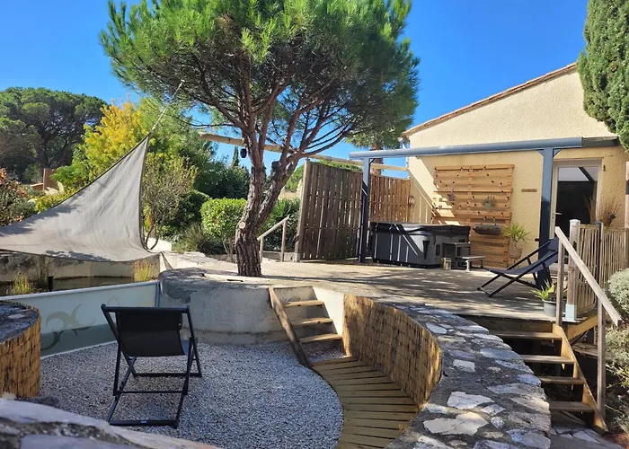Lemasblanc, D'hotes & Jacuzzi Prive, Au Calme, 15min De Carcassonne 3*